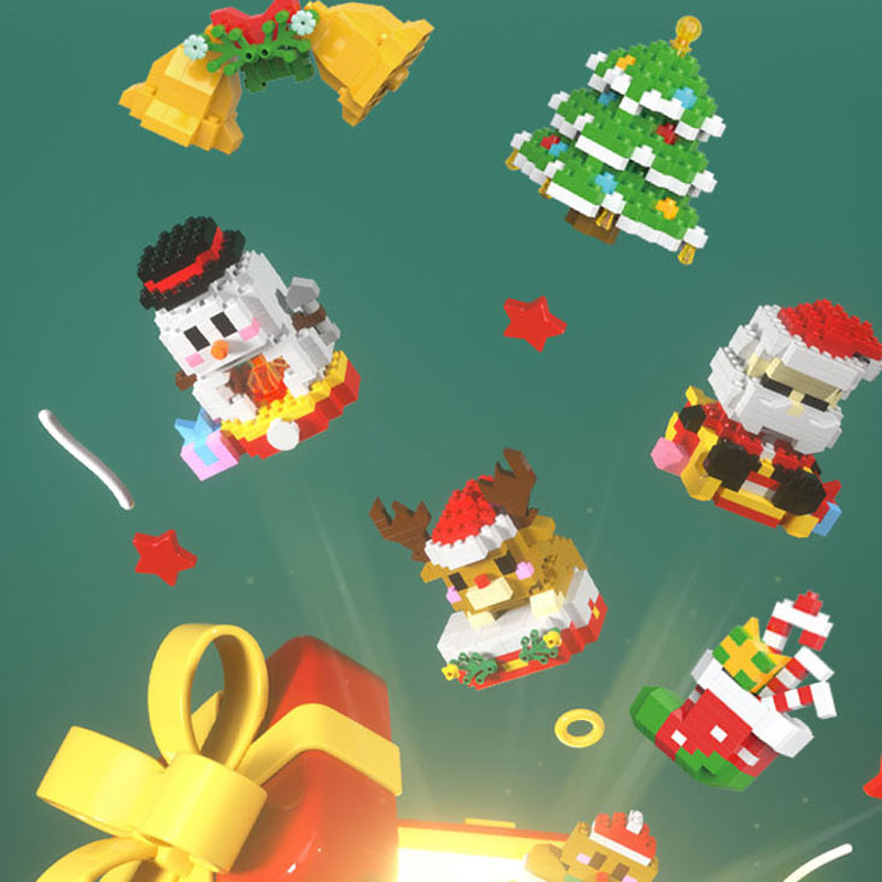 MerryBlocks – Weihnachts-Bausteine für Kreativen Spaß | 50% RABATT