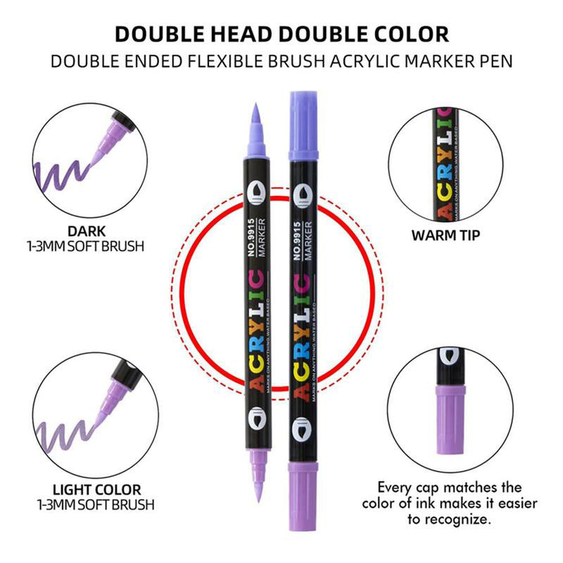 ColorPro - Acrylfarbe Markerstift | 50% RABATT