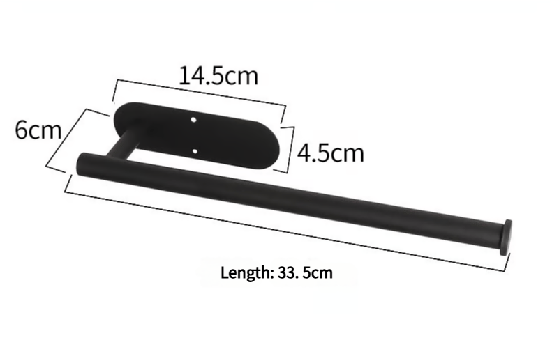 Wandmontierter, stanzfreier Papierhandtuchhalter