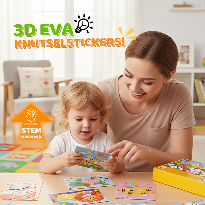 CraftyKids – DIY 3D EVA Bastelsticker