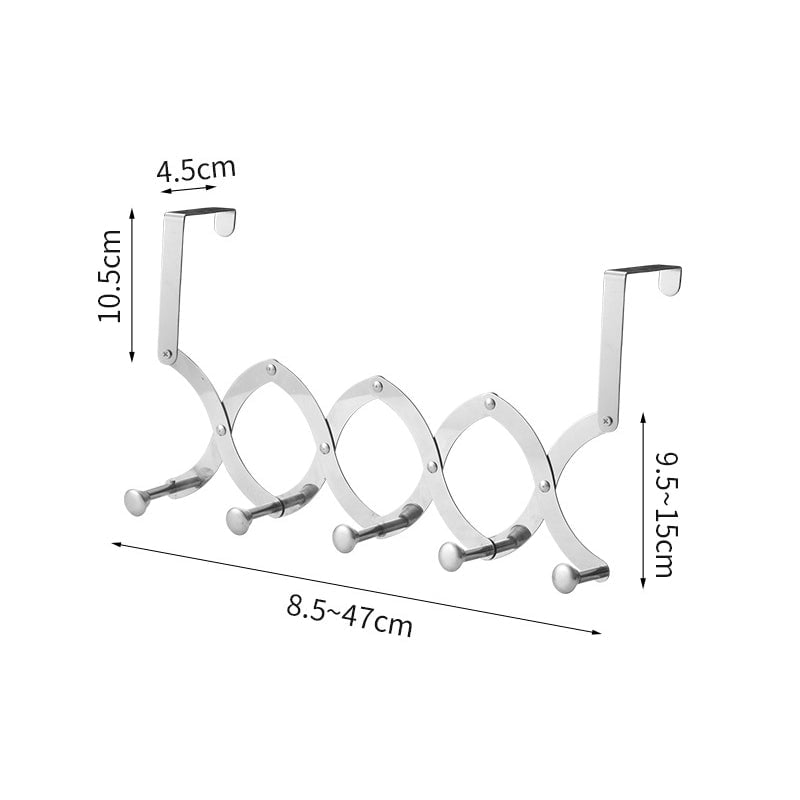 Ocerar™ Hookit Versenkbarer Kleiderbügel aus Metall