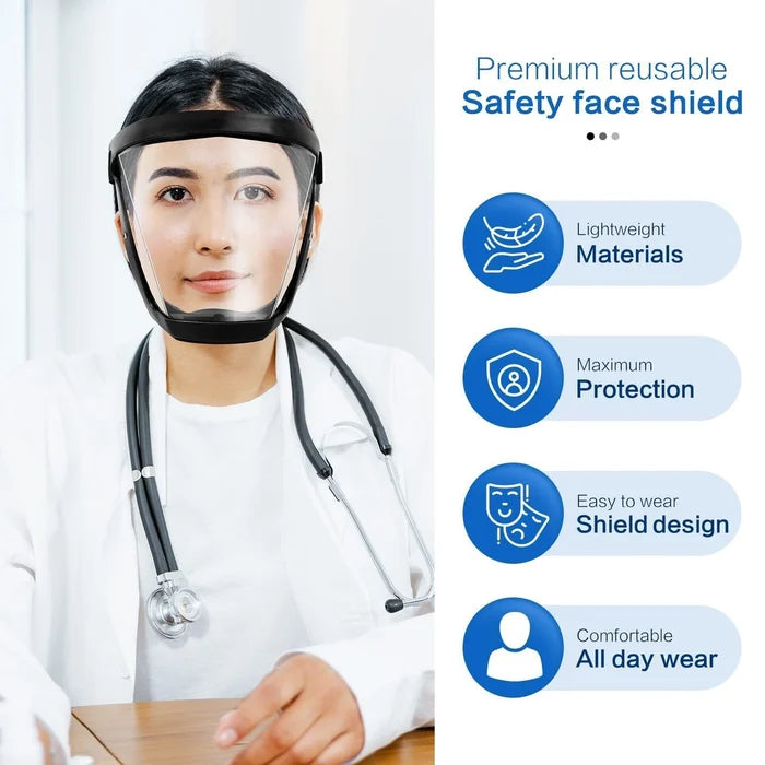 Face Shield™ Transparenter Vollgesichtsschutz