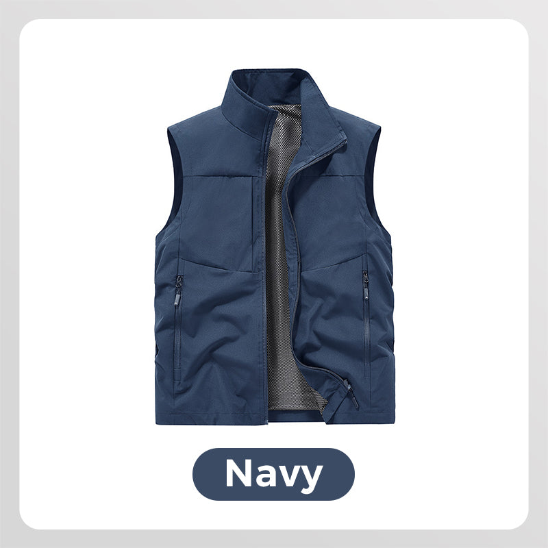TrailGuard™ Herren Outdoor Weste Wasserdicht