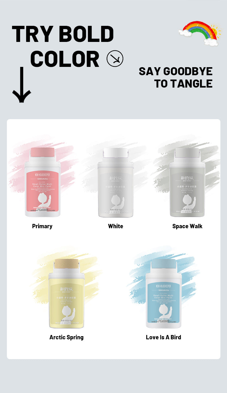 1 +1 GRATIS | Mazeo™ Wandreparatur Rollbürste - Verfügbar in 5 Farben