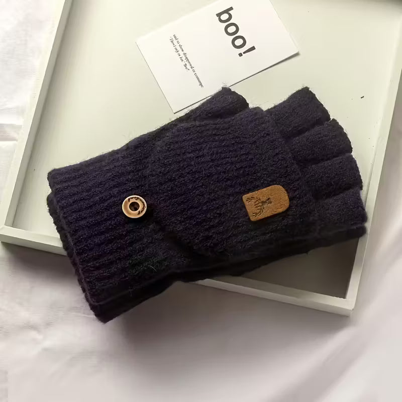 Kevin - Herren Fingerlose Halb-Finger Handschuhe