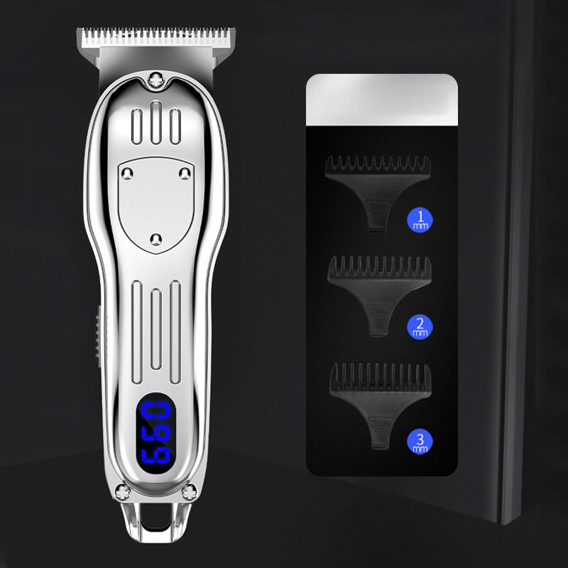 TrimPro™ – Digitale Haarschneidemaschine für Präzision & Power