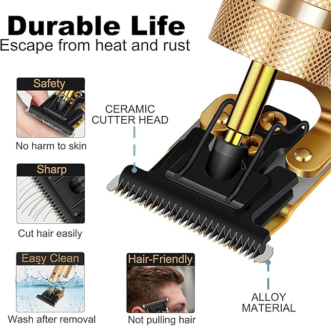 PrecisionTrim Pro - professionelle Haarschneider für exakte Konturen & müheloses Styling | 50% RABATT