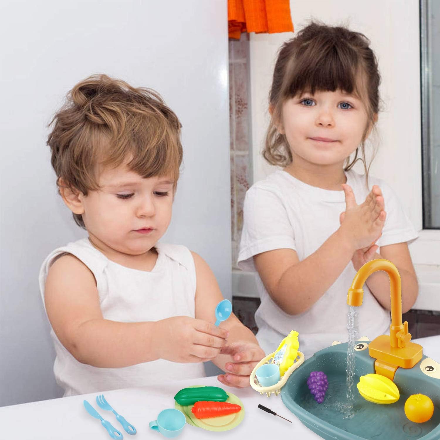 spielzeug wasserhahn Interaktive Kinderspüle