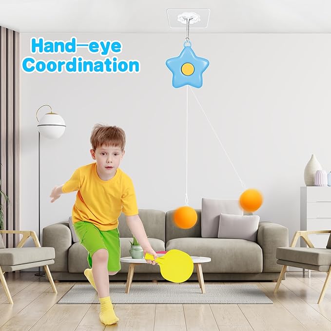 SwingPing – Hängendes Tischtennis-Set | 1+1 GRATIS