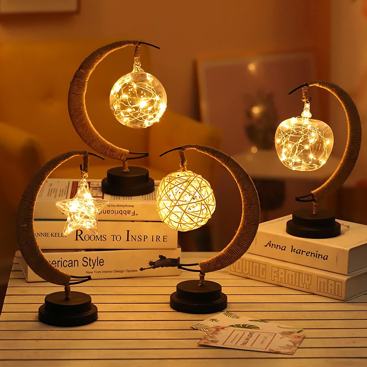 LumiGlow – Verzauberte Mondlampe