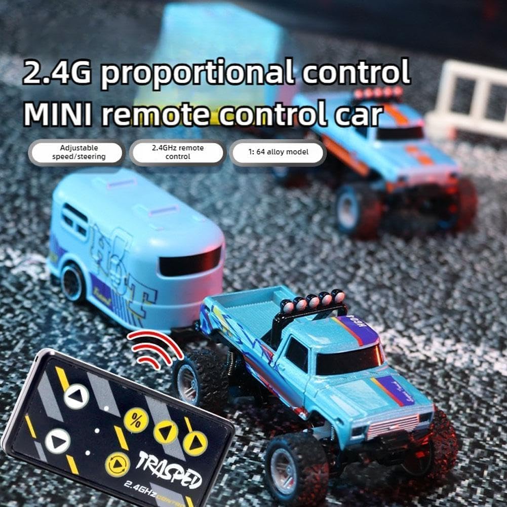 RacerMini™ – 1:64 RC-Mini-Truck aus Metall | 50% Rabatt