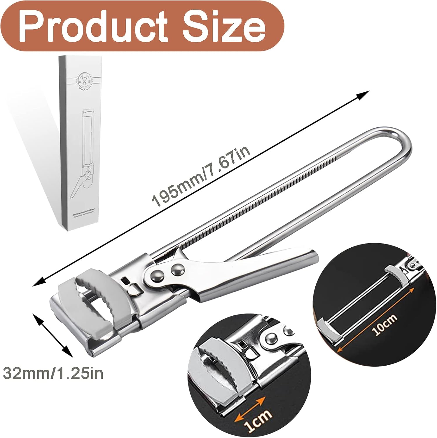 EasyGrip – Der praktische Edelstahl-Glasöffner | 1+1 GRATIS