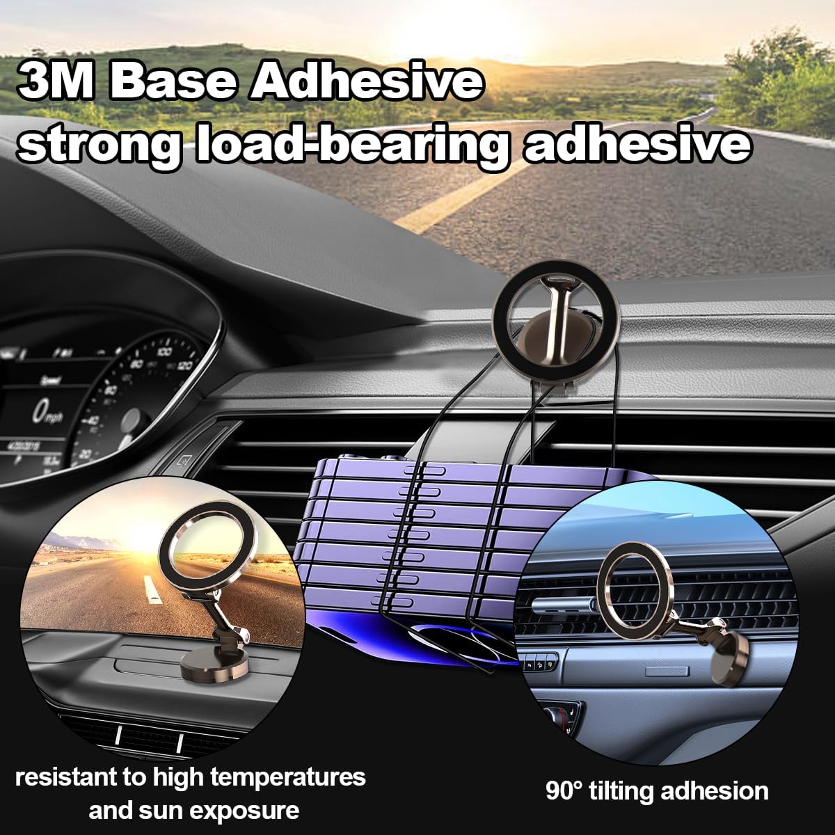 Ultra Magnetic Car Phone Holder