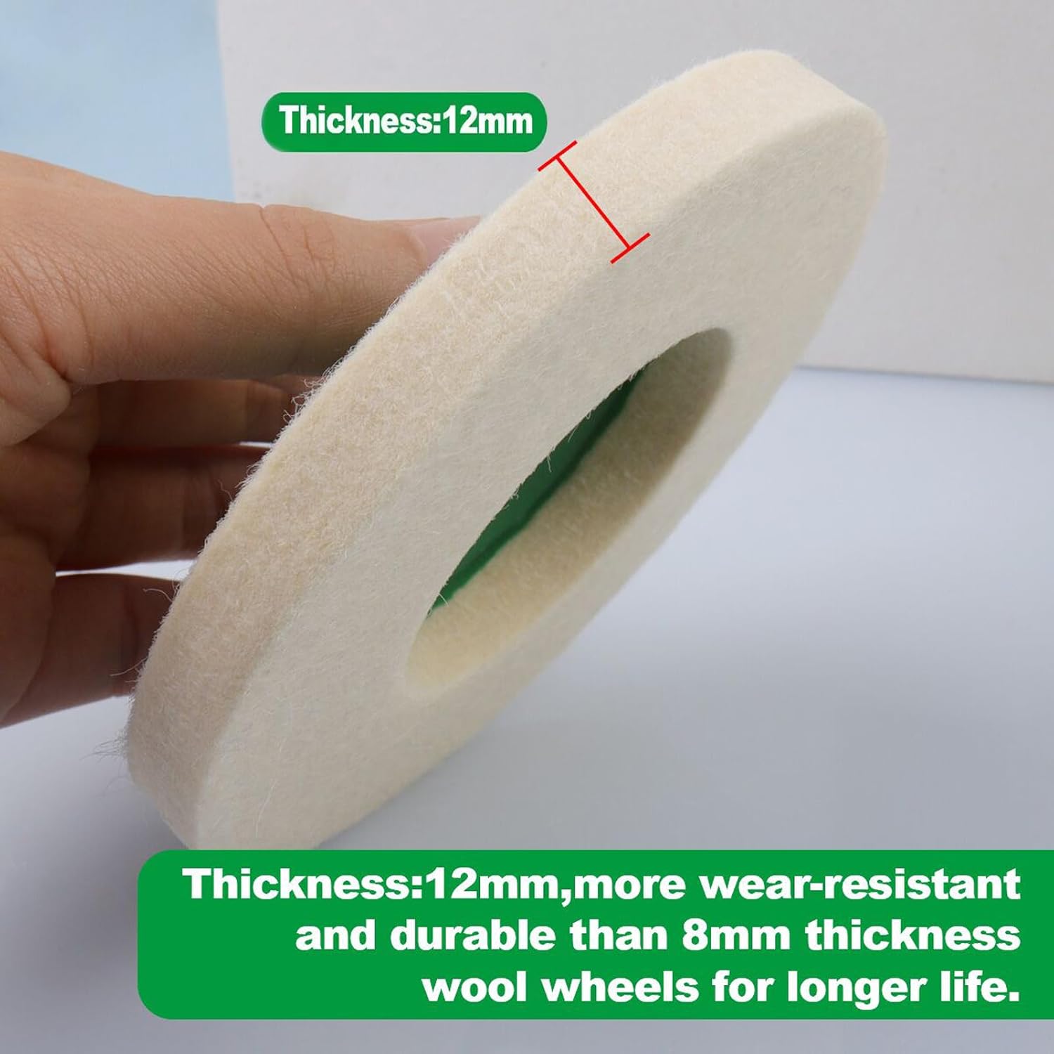 Filz-Polierscheibe (3er-Set)