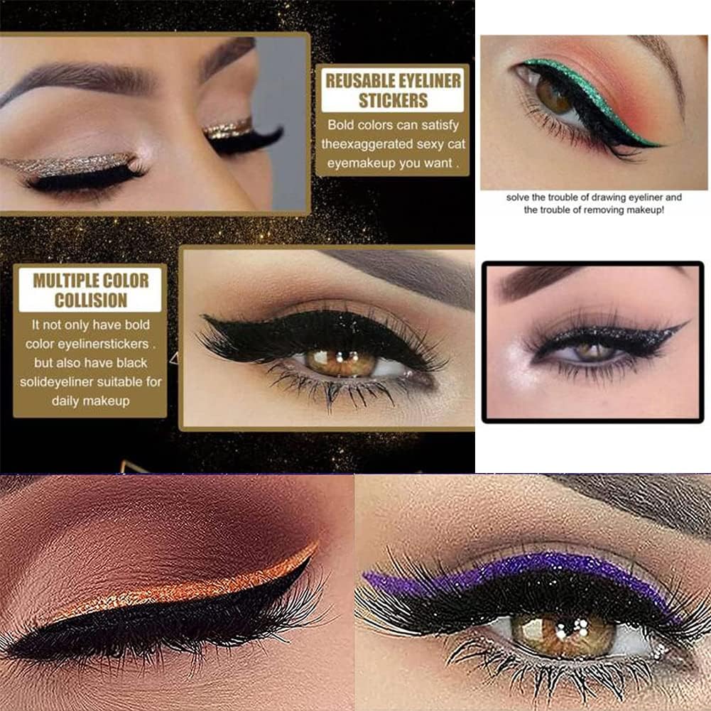 GlamLash™ Eyeliner- & Wimpern-Sticker | 4+4 Paar GRATIS