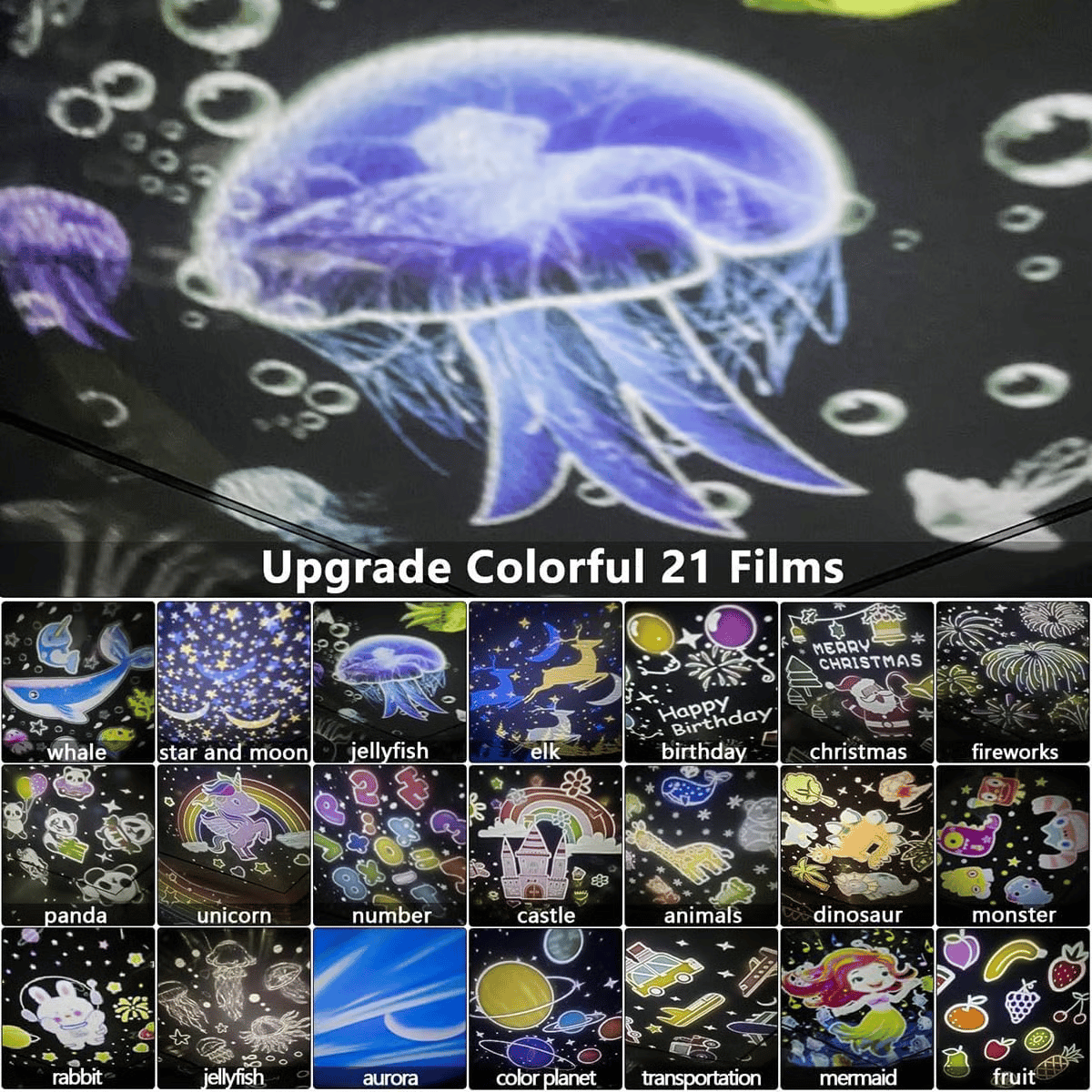 LumiKids – Projektor Nachtlicht für Kinder