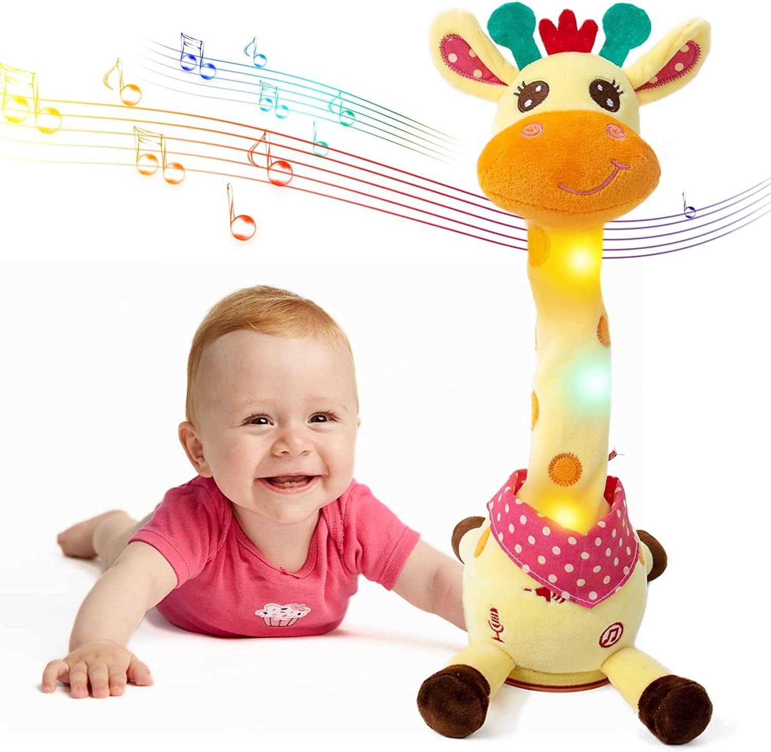 GroovyGiraffe™ – Singendes & Tanzendes Plüsch-Giraffchen | 50% Rabatt