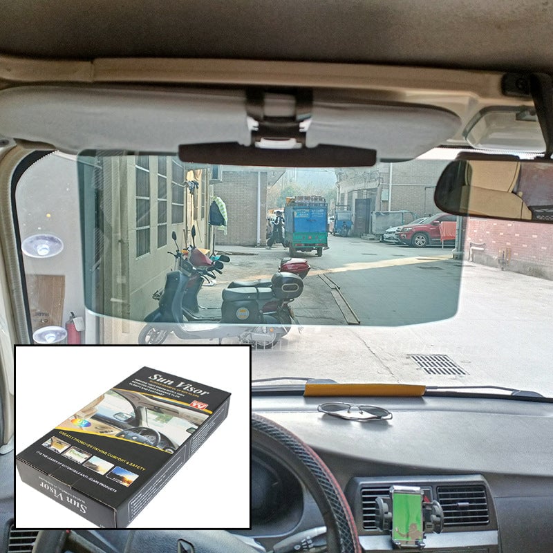Auto-Sonnenblende mit polarisiertem Blendschutz