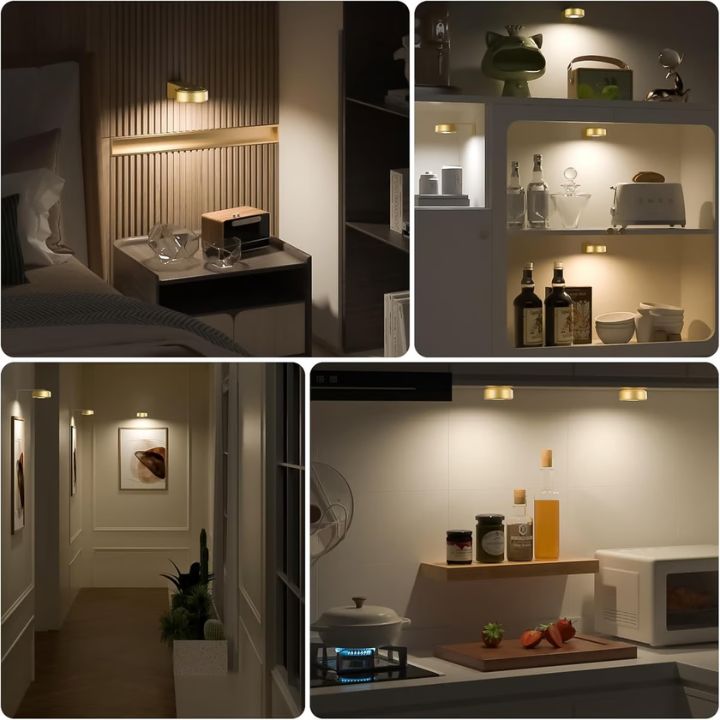 Kabellose magnetische LED-Lampe – dimmbar und wiederaufladbar | 50% Rabatt
