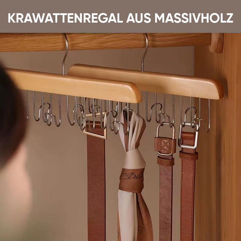 Kleiderbügel für Krawatten und Gürtel | 50% RABATT