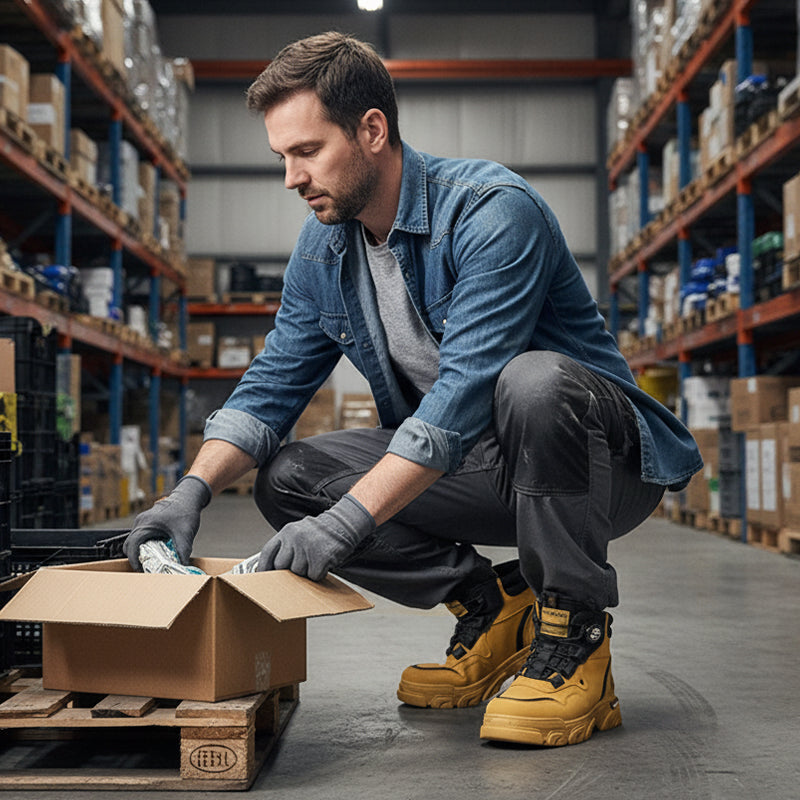 TrailGuard – Herren Outdoor-Arbeitsschuhe mit Drehverschluss