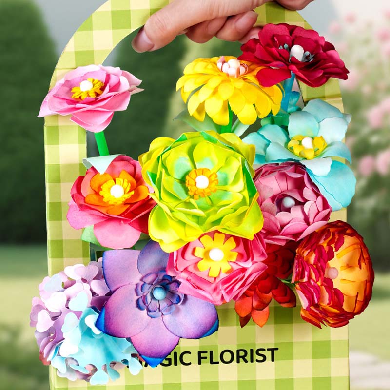 BloomCraft – Kinder DIY Blumen Kreativ-Set