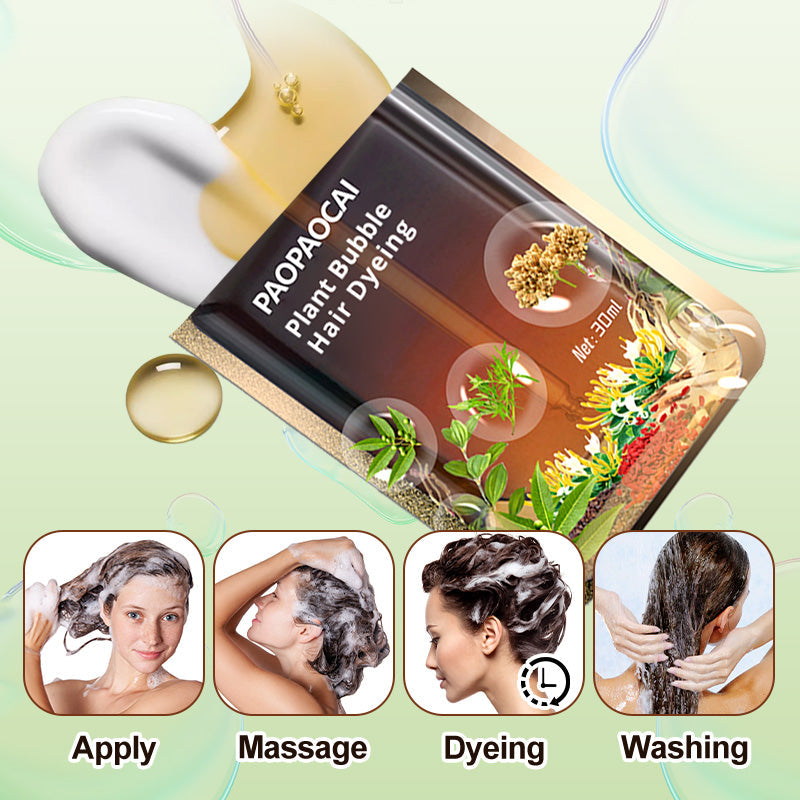 HerbaTint™ Pflanzliche Haarfarbe Ohne Schaden | 5+5 GRATIS (10x 30 ml)