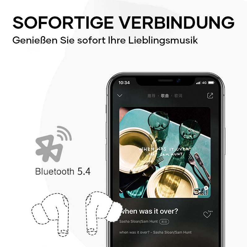 Blary - Bluetooth-Ohrhörer mit Geräuschunterdrückung | 50% RABATT