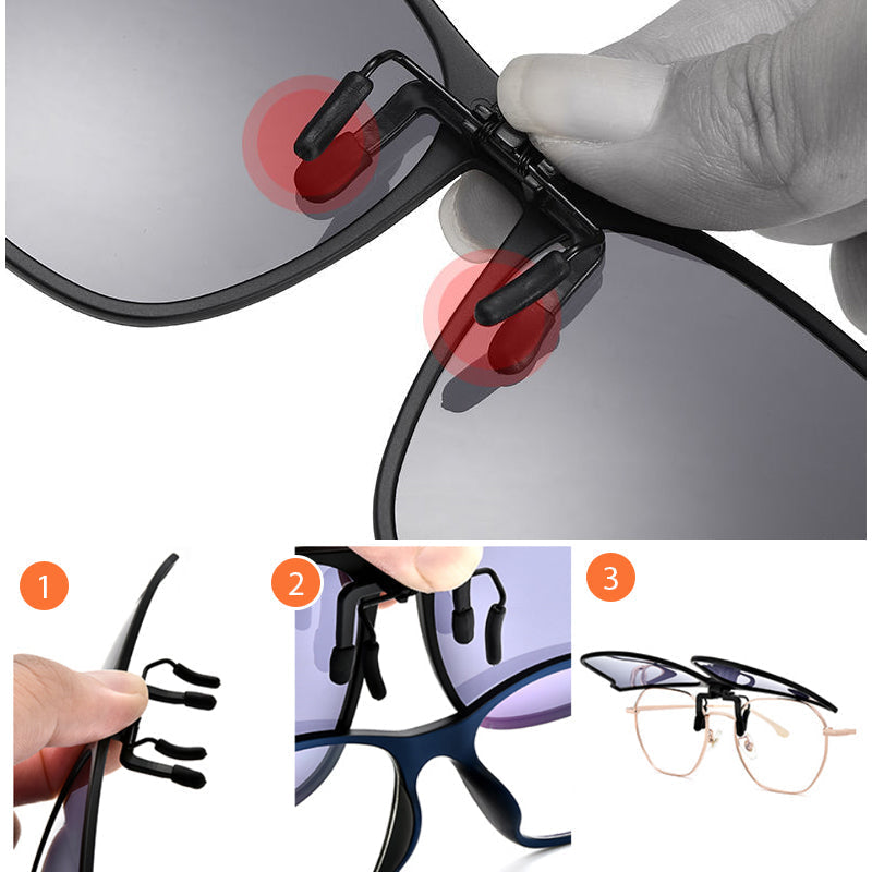ClipMax – Polarisierter Schutz für jede Brille | 1+1 GRATIS