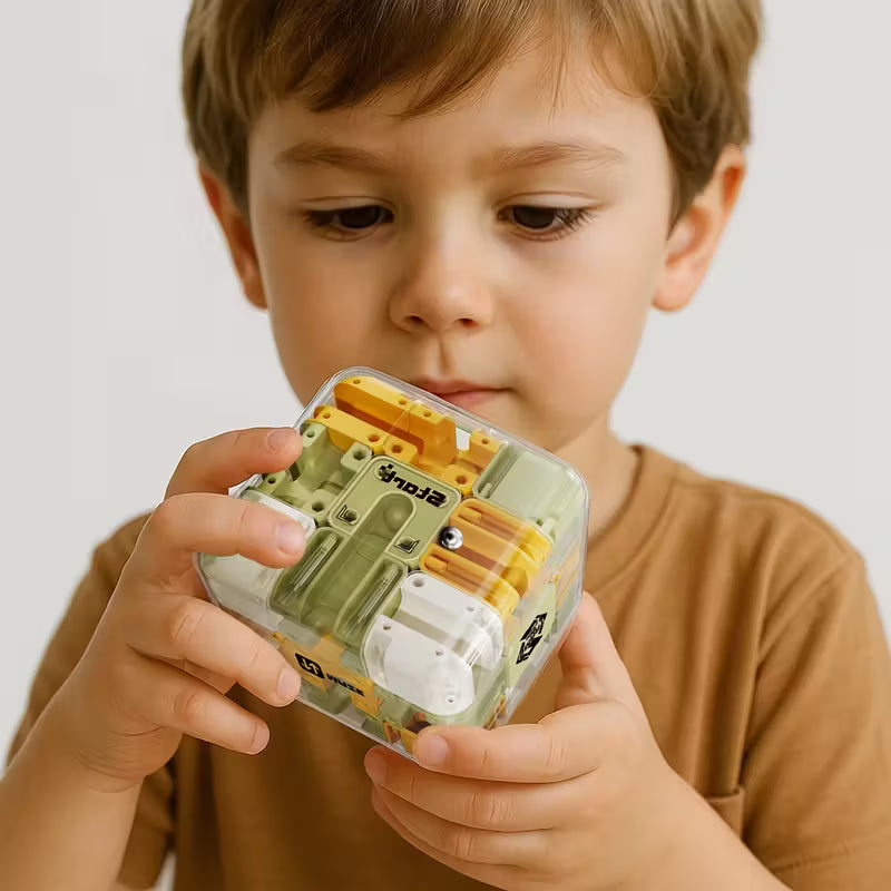 BrainPlay – 3D-Labyrinth-Rollwürfel-Puzzle | 50% RABATT