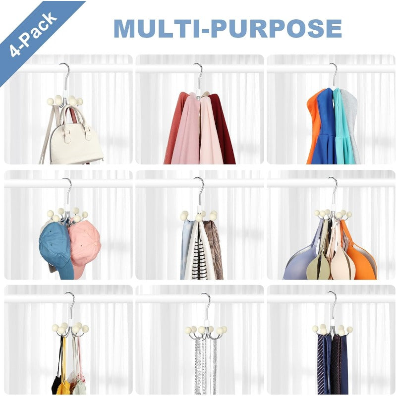 ClosetMaster – 360° drehbarer Hoodie- und Taschenorganizer | 1+2 GRATIS