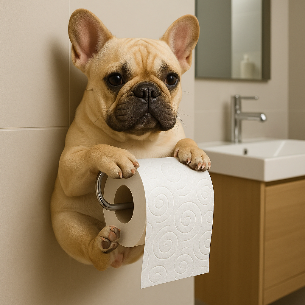PuppyRoll™ – Toilettenpapierhalter | 50% RABATT