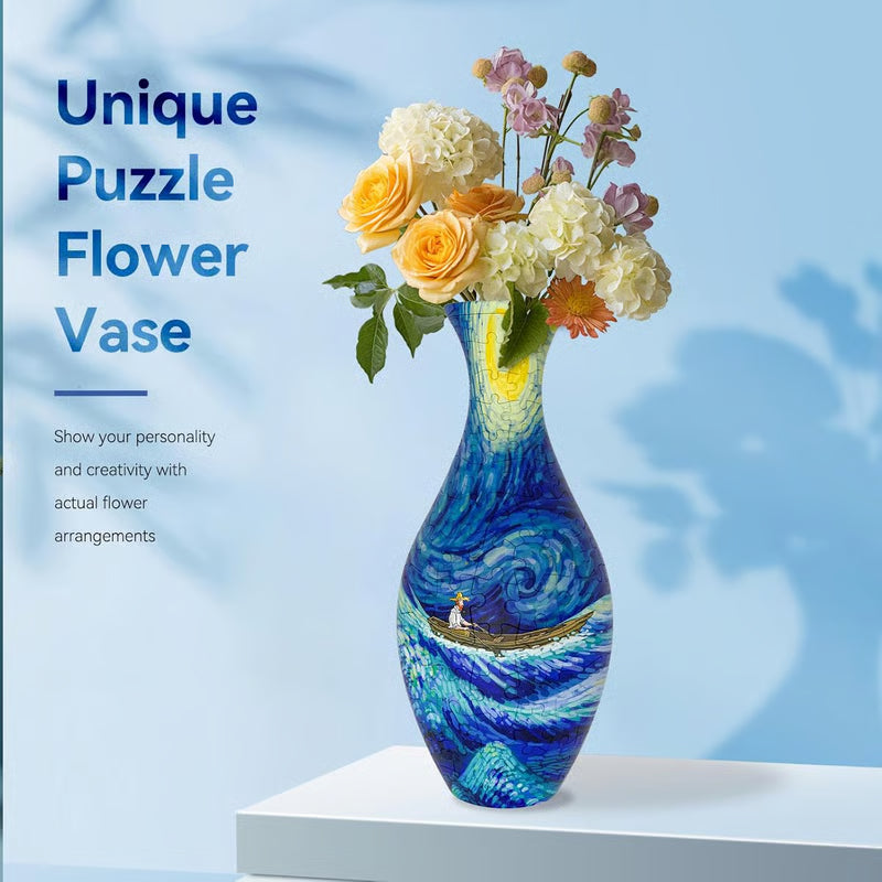 PuzzleBloom – 3D Puzzle Vase