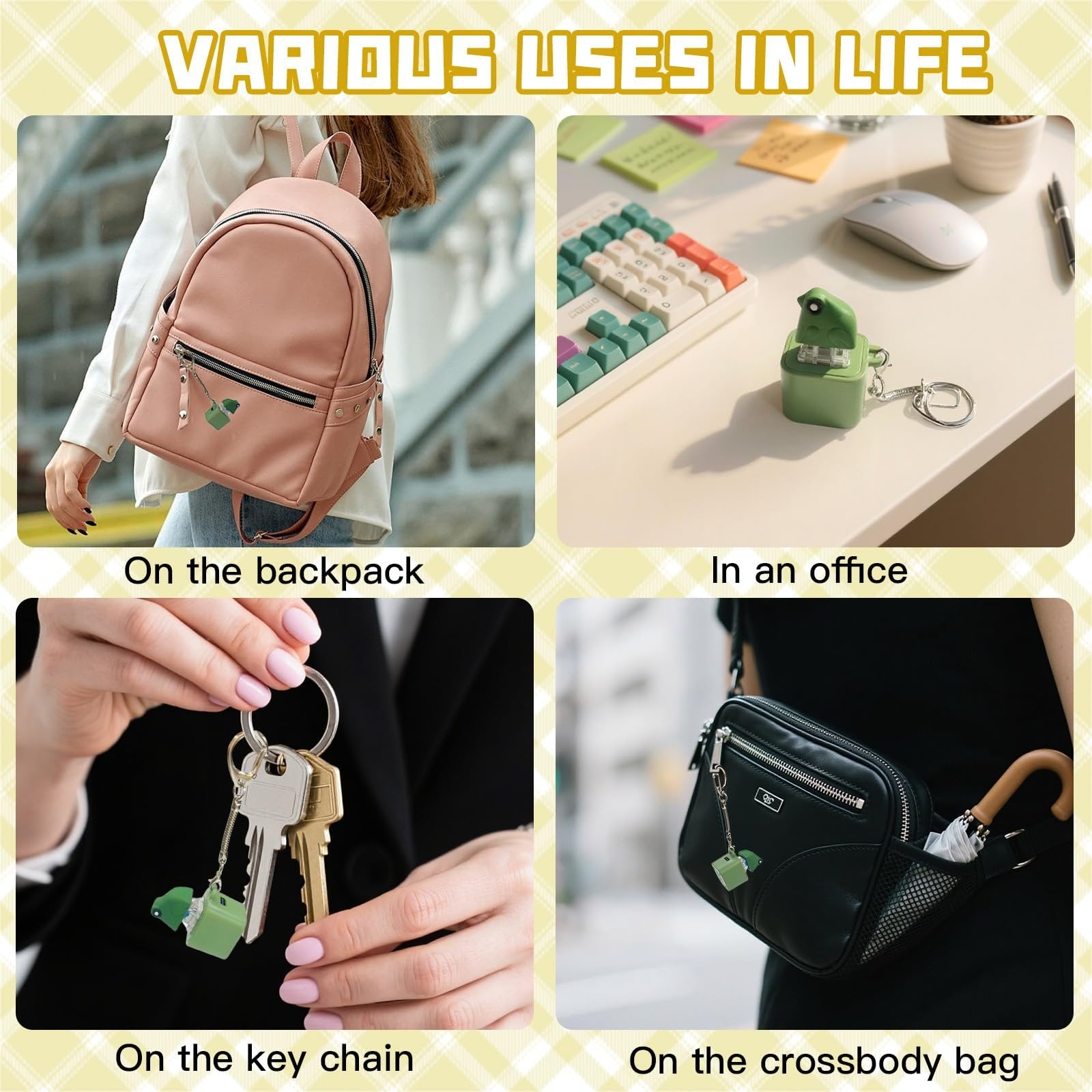 FroGlow Quakender Schlüsselanhänger – Stress reduzieren