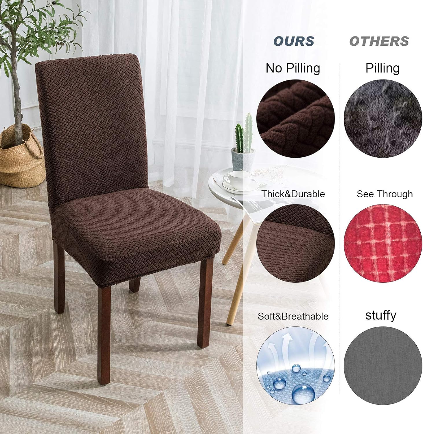 Genina™ – Elastische Stuhlhussen | 1+1 GRATIS