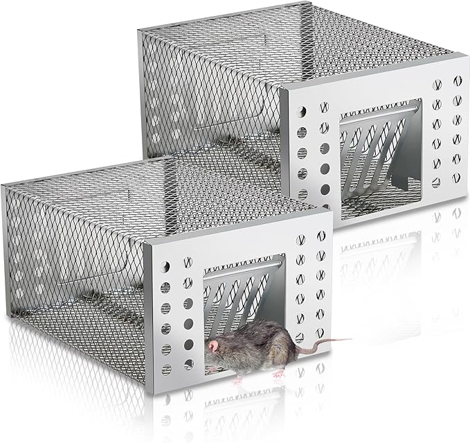 SafeCatch™ – Tierfreundliche Lebendfalle für Sichere & Humane Nagerkontrolle drinnen & draußen | 50% RABATT