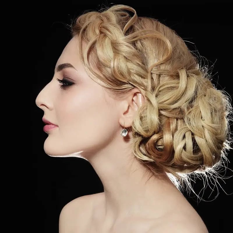 GlamBun™ – Unordentlicher Locken-Dish-Bun | 1+1 GRATIS