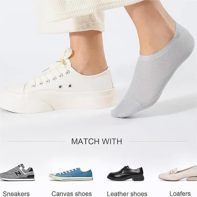 CoolStep™ – Atmungsaktiv & Unsichtbarer Komfort Jeden Tag | 2+2 Paar GRATIS