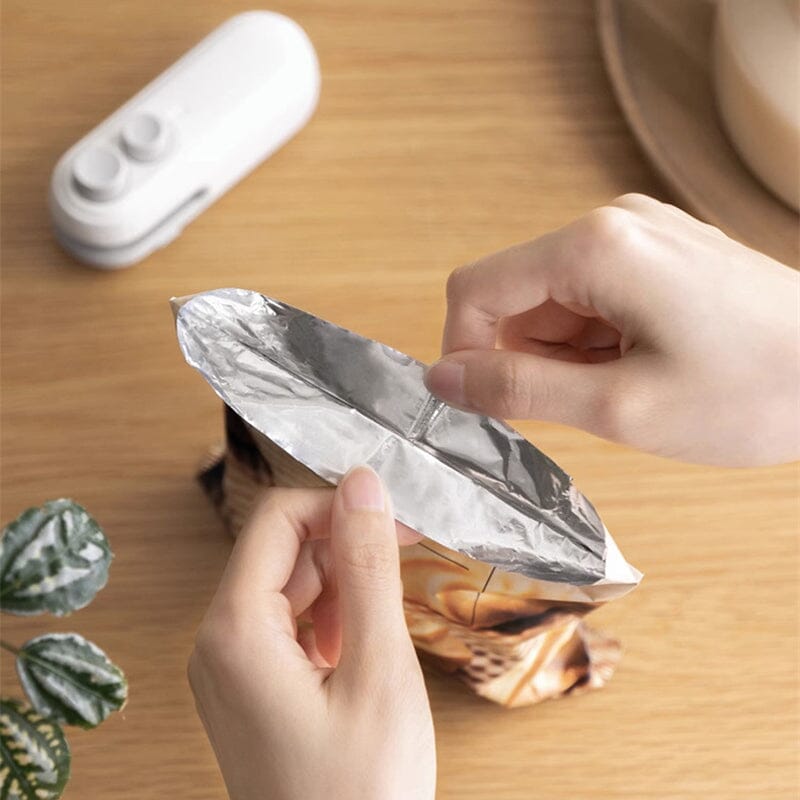 Mini-Handgerät zum Versiegeln von Chipstüten