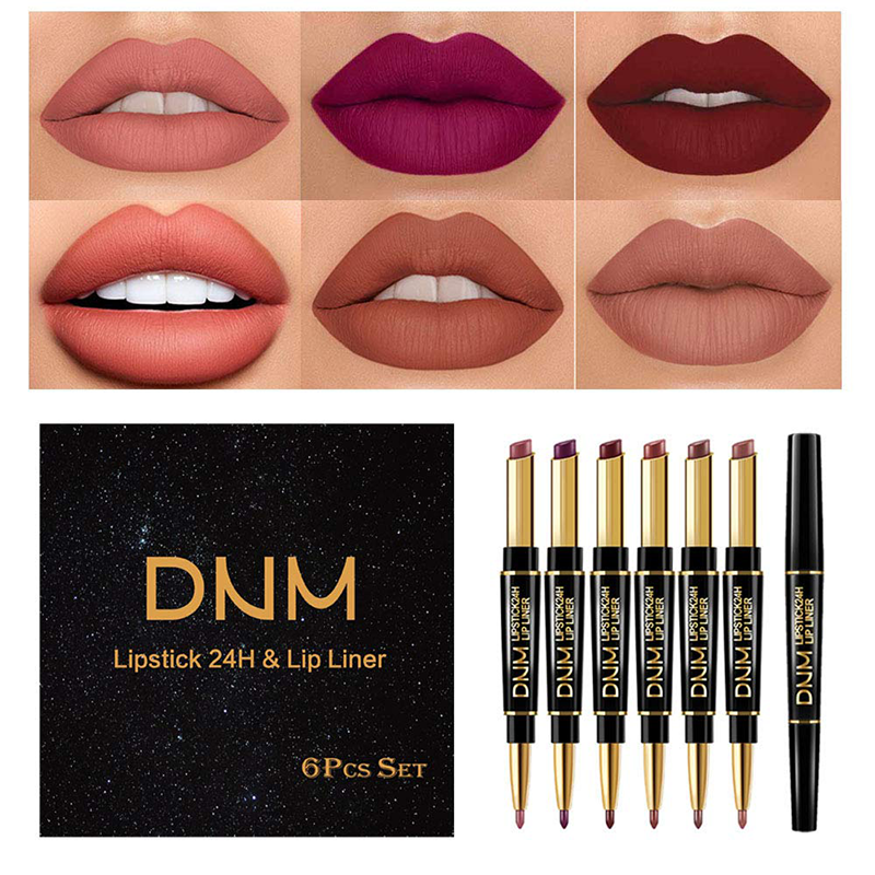 Lippenkonturenstift und Lippenstift 2 in 1 | 1+1 GRATIS