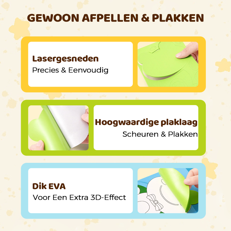 CraftyKids – DIY 3D EVA Bastelsticker