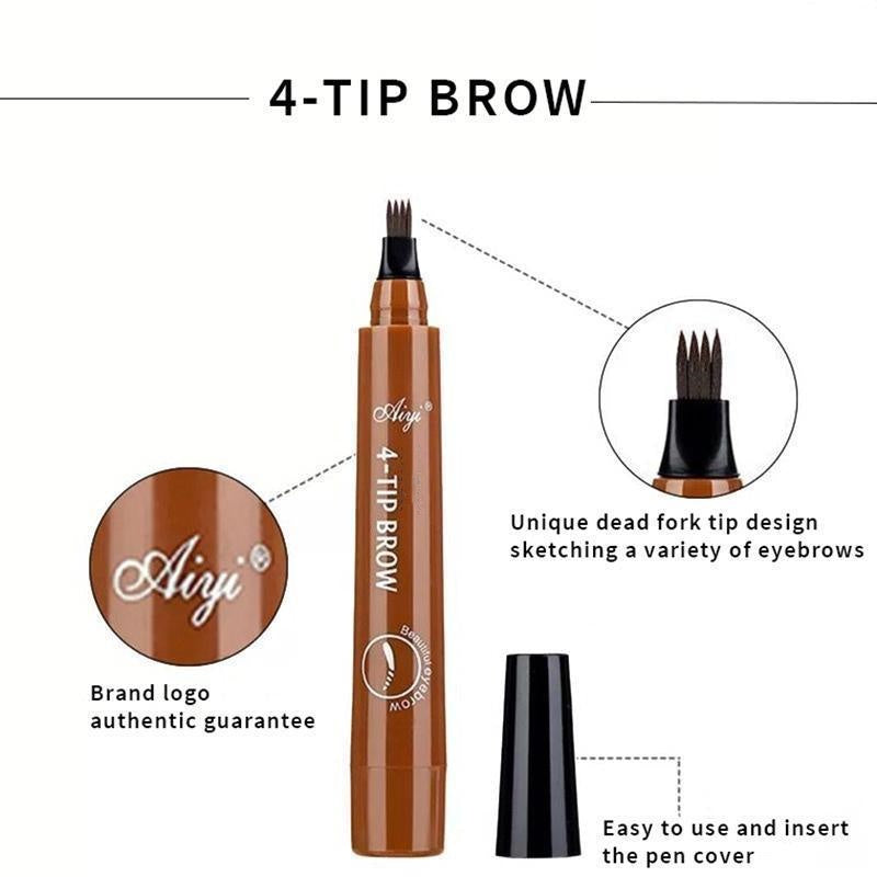 BrowPro – Beliebter, langanhaltender Augenbrauenstift | 1+2 GRATIS