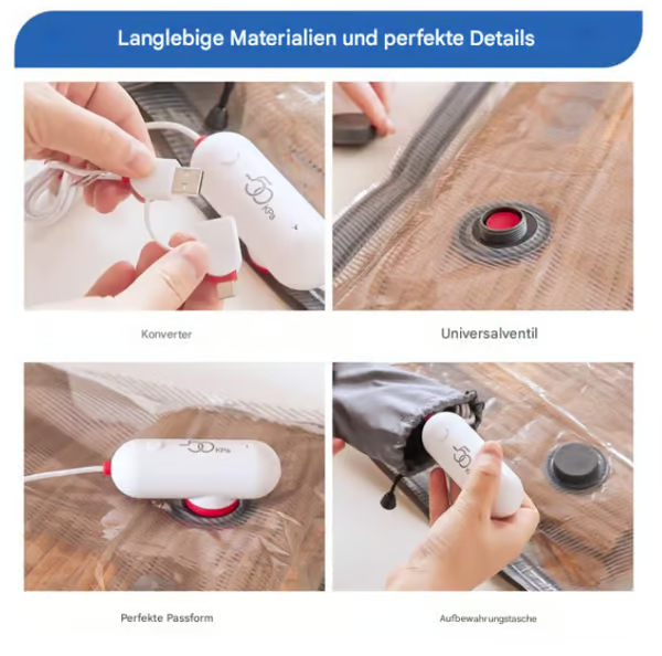 SpaceSaver™ – Kompressionsbeutel | 50% RABATT