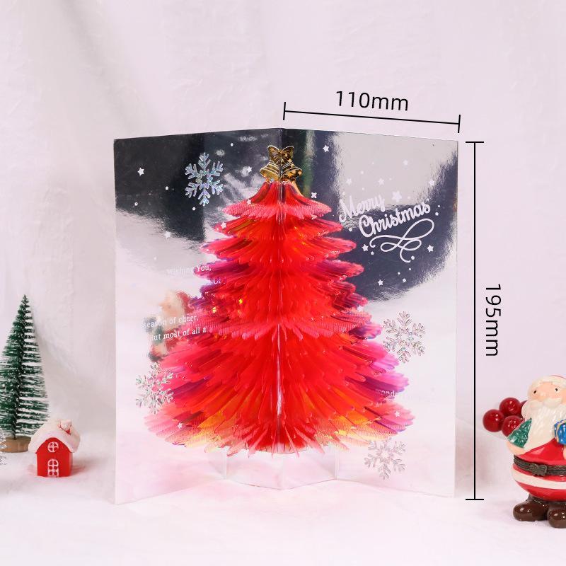 Ocerar™ Handgemachte 3D-Weihnachtskarten 1+2 GRATIS