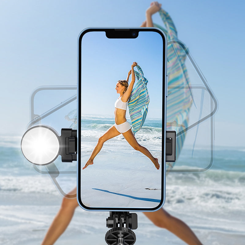 Bluetooth-Stativ-Handyhalterung - perfekt für Fotografie und Videos