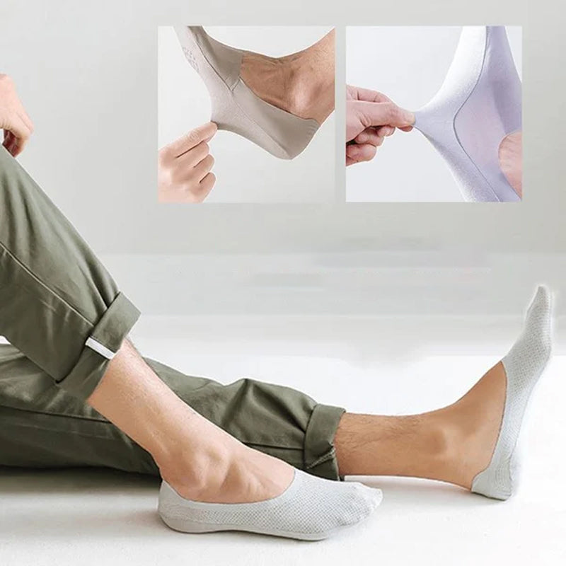 Atmungsaktive Eis-Seiden-Socken