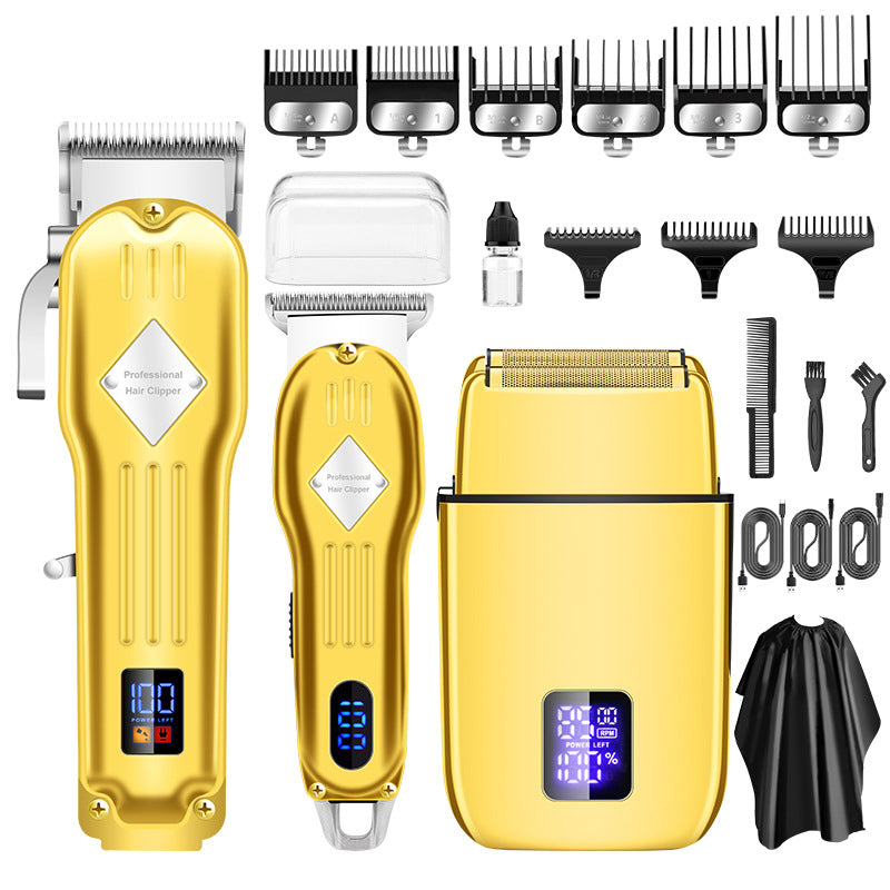 TrimPro™ – Digitale Haarschneidemaschine für Präzision & Power