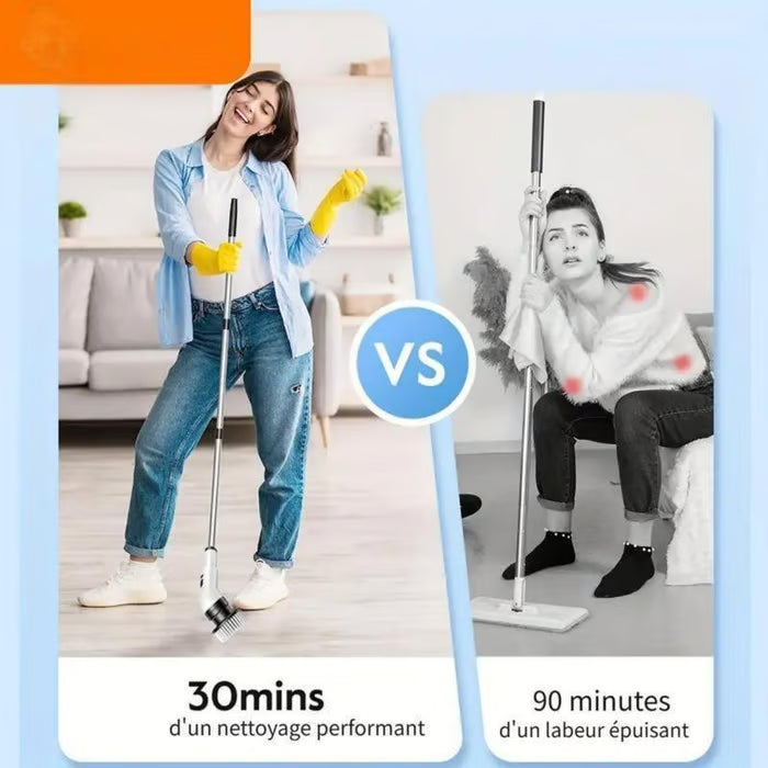 CleanPro – Elektrischer Spin Scrubber