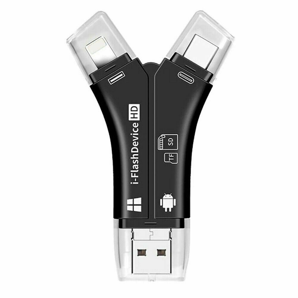 4-in-1-Medienübertragung mit Speicher