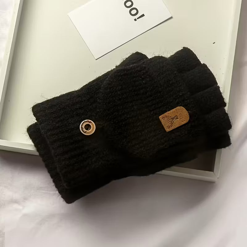Kevin - Herren Fingerlose Halb-Finger Handschuhe